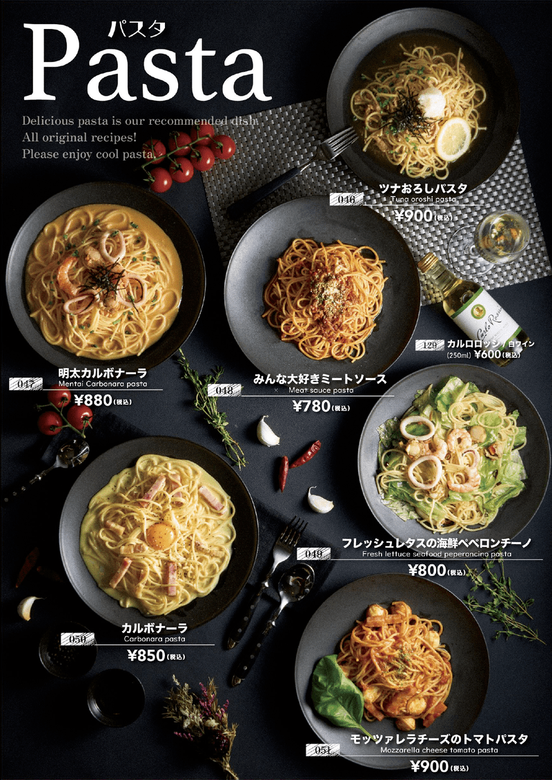 グランドメニューページ10